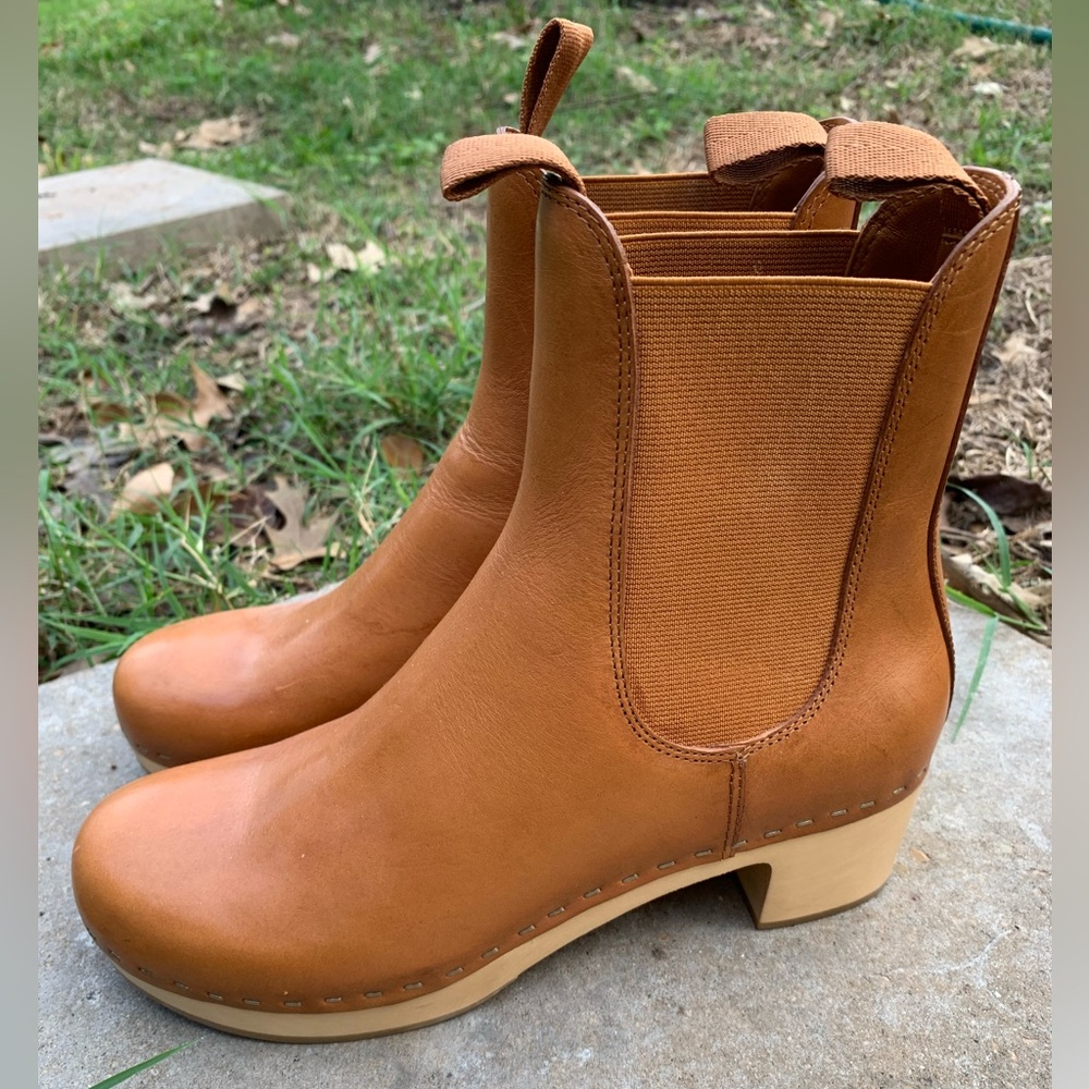 Loeffler Randall Annabelle Boots, clog boots, size 7.5